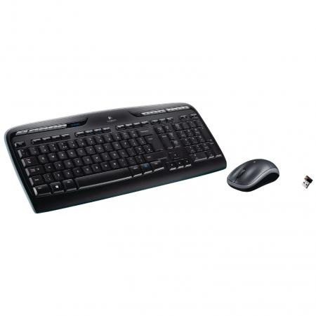Logitech - MK330 - Toetsenbord en muis - Zwart